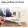 imageVerbatim 128GB PinStripe Retractable USB 20 Flash Thumb Drive with Microban Antimicrobial Product Protection  Black32 GB