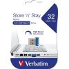 imageVerbatim 16GB Store n Stay Nano USB 32 Gen 1 Flash Drive Snagfree Low Profile Thumb Drive  Blue32GB