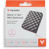 imageVerbatim 1TB Store n Go Mini External Solid State Drive USB 32 Gen 1 USBC Connection  Diamond Black1 TB