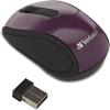 imageVerbatim 24G Wireless Mini Travel Optical Mouse with Nano Receiver for Mac and PC  Purple