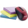 imageVerbatim 24G Wireless Mini Travel Optical Mouse with Nano Receiver for Mac and PC  Red