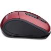 imageVerbatim 24G Wireless Mini Travel Optical Mouse with Nano Receiver for Mac and PC  Red