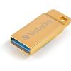 imageVerbatim 32GB Metal Executive USB Flash Drive  Silver  98749Gold