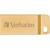 imageVerbatim 32GB Metal Executive USB Flash Drive  Silver  98749Gold