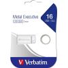 imageVerbatim 32GB Metal Executive USB Flash Drive  Silver  98749Silver