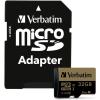 imageVerbatim 32GB Pro Plus 600X microSDHC Memory Card with Adapter UHSI V30 U3 Class 10
