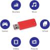 imageVerbatim 64GB Pinstripe USB 32 Gen 1 Flash Drive Retractable Thumb Drive  5 Pack  Multicolor Green Blue Red Purple Cyan3