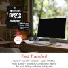 imageVerbatim 64GB Premium MicroSDXC Memory Card with Adapter UHSI V10 Class 10 supports Full HD 1080p U1 speed rated Up to 90MBs read speed128GB