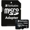 imageVerbatim 64GB Premium MicroSDXC Memory Card with Adapter UHSI V10 Class 10 supports Full HD 1080p U1 speed rated Up to 90MBs read speed256GB