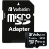 imageVerbatim 64GB Premium MicroSDXC Memory Card with Adapter UHSI V10 Class 10 supports Full HD 1080p U1 speed rated Up to 90MBs read speed64GB