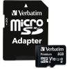 imageVerbatim 64GB Premium MicroSDXC Memory Card with Adapter UHSI V10 Class 10 supports Full HD 1080p U1 speed rated Up to 90MBs read speed8GB
