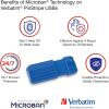 imageVerbatim 8GB Pinstripe USB 20 Flash Drive Retractable Thumb Drive  5 Pack  Multicolor Green Blue Red Purple Cyan8GB