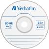 imageVerbatim BDRE 25GB 2X with Branded Surface  10pk SpindleWhite