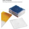 imageVerbatim CD DVD BluRay Clear Slim Jewel Cases 52 mm  25 Pack50 Pack