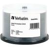 imageVerbatim CDR 700MB 52X DataLifePlus White Inkjet Printable Hub Printable  50pk Spindle  9475550Disc