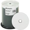 imageVerbatim CDR 700MB 52X White Inkjet Hub Printable Recordable Media Disc  100pk SpindleWhite Hub Printable