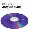 imageVerbatim CDR 700MB 52X White Inkjet Hub Printable Recordable Media Disc  100pk SpindleWhite Hub Printable