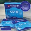imageVerbatim CDR Blank Discs 700MB 80 Minutes 52x Recordable Disc for Data and Music  50 Pack SpindleSilver10 Pack Slim Case
