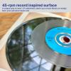 imageVerbatim CDR Blank Discs 700MB 80min 52X Recordable Disc for Data and Music with Digital Vinyl Surface  10pk Bulk Box BlueGreenOrangePinkPurpleYellow10 Discs  Bulk Box