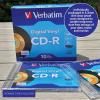 imageVerbatim CDR Blank Discs 700MB 80min 52X Recordable Disc for Data and Music with Digital Vinyl Surface  10pk Bulk Box BlueGreenOrangePinkPurpleYellow10 Discs  Slim Case
