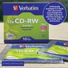 imageVerbatim CDRW 700MB 2X12X Rewritable Media Disc  25 Pack Spindle10pk Slim Case