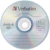 imageVerbatim DVDR Blank Discs AZO Dye 47GB 16X Recordable Disc  100 Pack SpindleSilver25 Pack
