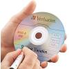 imageVerbatim DVDR Blank Discs AZO Dye 47GB 16X Recordable Disc  100 Pack SpindleSilver25 Pack