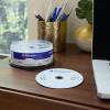 imageVerbatim M DISC BDR DL 50GB 6X Lifetime Archival White Inkjet Hub Printable Blank BluRay Recordable Media 10pk Spindle100 GB 6X