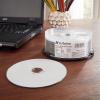 imageVerbatim M DISC BDR DL 50GB 6X Lifetime Archival White Inkjet Hub Printable Blank BluRay Recordable Media 10pk Spindle100GB  4X White Inkjet Printable
