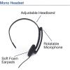 imageVerbatim Mono 35mm Headset with Microphone and inLine RemoteBlack633