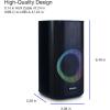 imageVerbatim RGB Gaming Stereo Desktop Speakers Bluetooth 50 35mm AUXin Connection  Black
