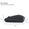 imageVerbatim Rechargeable MultiDevice Bluetooth 50 USB 24Ghz Wireless Optical Mouse with Adjustable DPI  Black 70755