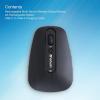 imageVerbatim Rechargeable MultiDevice Bluetooth 50 USB 24Ghz Wireless Optical Mouse with Adjustable DPI  Black 70755