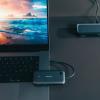 imageVerbatim Share My Screen Video Extender 4K USBC Wireless HDMI Transmitter and Receiver Display Adapter with USB Hub and Card Reader1080p
