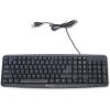 imageVerbatim Slimline Wired Keyboard and Mouse Combo USB PlugandPlay Numeric Keypad Adjustable Tilt Legs Optical Corded Mouse FullSize Computer Keyboard Compatible with PC Laptop  FFP Packaging BlackWired Keyboard