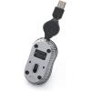 imageVerbatim Wired Optical Computer Mini USBA Mouse  Plug ampamp Play Corded Small Travel Mouse with Retractable Cable  Black 98113BLUE