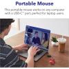 imageVerbatim Wired Optical Computer Mini USBA Mouse  Plug ampamp Play Corded Small Travel Mouse with Retractable Cable  Red 98619BLUE