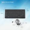 imageVerbatim Wireless Keyboard and Mouse Combo Compact Silent 24GHz LagFree Wireless Mouse and Keyboard Combo with USB Nano Receiver for Laptop PC  Black