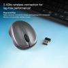 imageVerbatim Wireless Keyboard and Mouse Combo Compact Silent 24GHz LagFree Wireless Mouse and Keyboard Combo with USB Nano Receiver for Laptop PC  Black