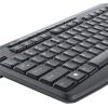 imageVerbatim Wireless Silent Mouse ampamp Keyboard Combo  24GHz with Nano Receiver  Ergonomic Noiseless and Silent for Mac and Windows  Graphite 99779