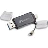 imageVerbatim 16GB Store n Go Dual USB 30 Flash Drive for Apple Lightning Devices  Graphite16 GB