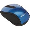 imageVerbatim 24G Wireless Mini Travel Optical Mouse with Nano Receiver for Mac and PC  Blue