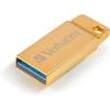imageVerbatim 32GB Metal Executive USB Flash Drive  Silver  98749Gold