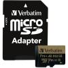 imageVerbatim 64GB Pro 600X microSDXC Memory Card with Adapter UHSI V30 U3 Class 10512GB
