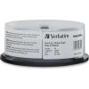 imageVerbatim BDR DL 50GB 8X Bluray Recordable Media Disc DataLifePlus White Inkjet Hub Printable  25pk Spindle  9733450GB