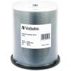 imageVerbatim CDR 700MB 52X White Inkjet Hub Printable Recordable Media Disc  100pk SpindleSilver Printable