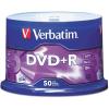 imageVerbatim DVDR Blank Discs AZO Dye 47GB 16X Recordable Disc  100 Discs SpindleSilver50pk Spindle