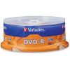 imageVerbatim DVDR Blank Discs AZO Dye 47GB 16X Recordable Disc  100 Pack SpindleSilver25 Pack