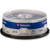 imageVerbatim M DISC BDR DL 50GB 6X Lifetime Archival White Inkjet Hub Printable Blank BluRay Recordable Media 10pk Spindle25 GB  4X