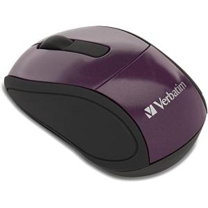 imageVerbatim 24G Wireless Mini Travel Optical Mouse with Nano Receiver for Mac and PC  Purple